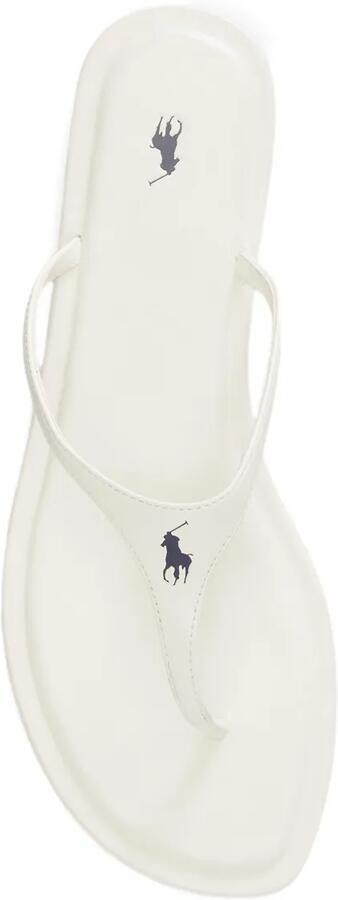 Polo Ralph Lauren Leren sandalen met logodetail Wit - Foto 3