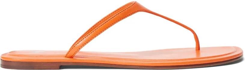 Polo Ralph Lauren Platte sandalen met logo-reliëf Blauw