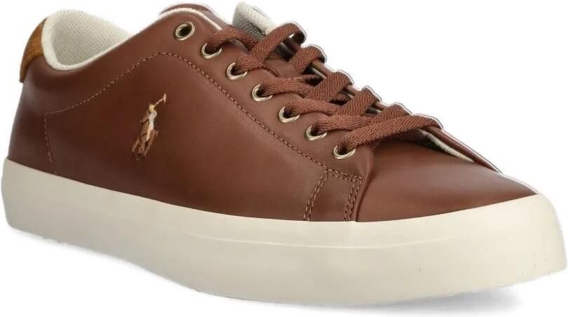 Polo Ralph Lauren Leren sneakers Bruin - Foto 3