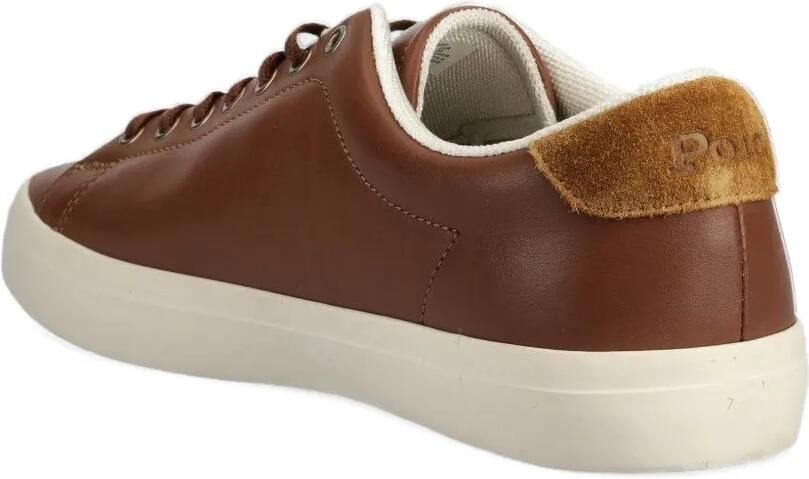 Polo Ralph Lauren Leren sneakers Bruin - Foto 2