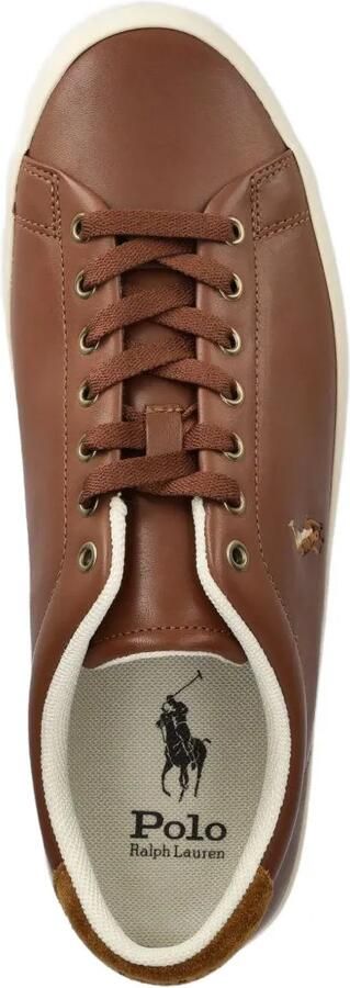 Polo Ralph Lauren Leren sneakers Bruin - Foto 4