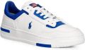 Polo Ralph Lauren Leren sneakers met geborduurd logo Wit - Wit