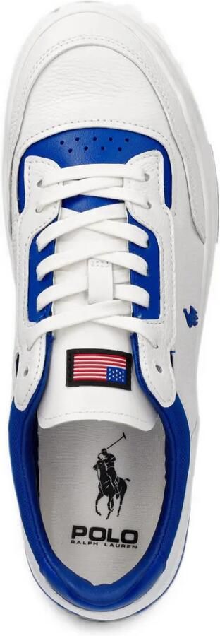 Polo Ralph Lauren Leren sneakers met geborduurd logo Wit - Foto 5