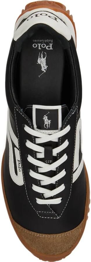 Polo Ralph Lauren Leren sneakers met vlakken Zwart - Foto 5