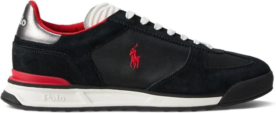 Polo Ralph Lauren Leren sneakers Zwart
