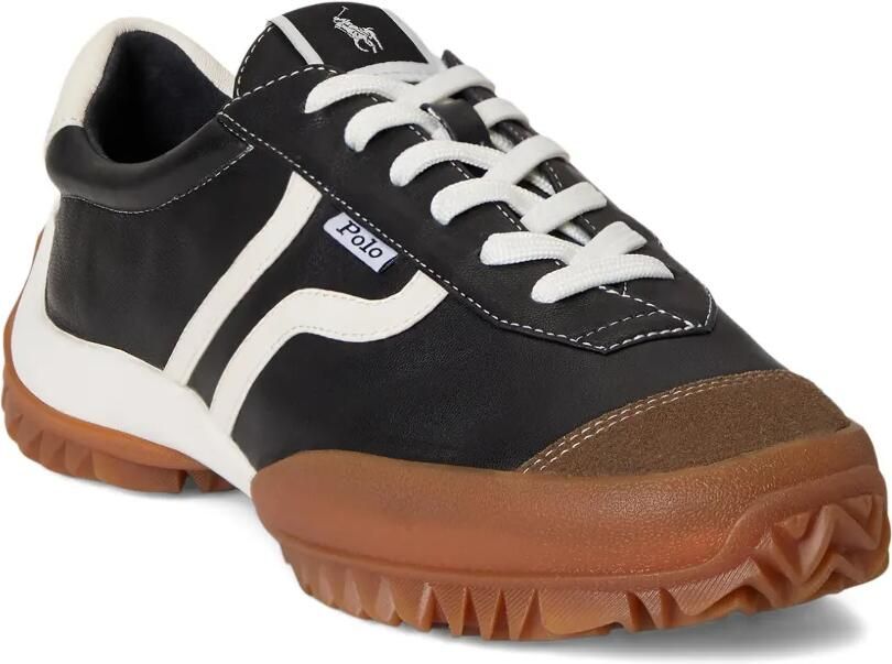 Polo Ralph Lauren Leren sneakers Zwart - Foto 3