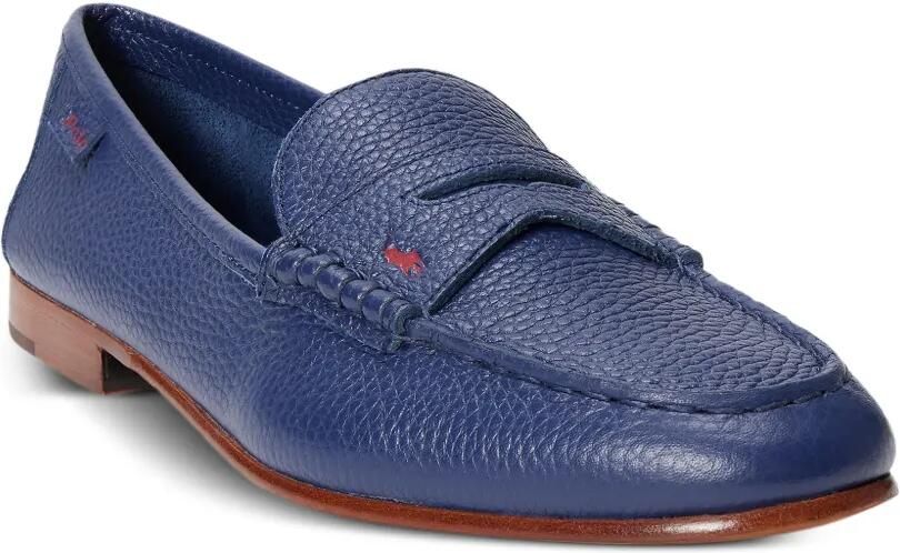 Polo Ralph Lauren Loafers met penny tab van bewerkt leer Blauw - Foto 2