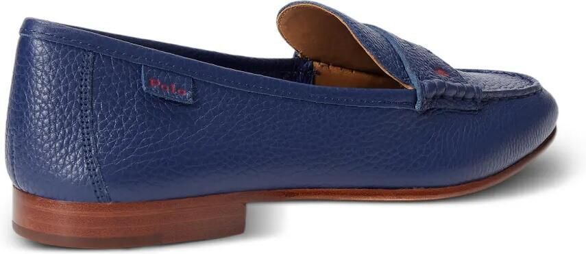 Polo Ralph Lauren Loafers met penny tab van bewerkt leer Blauw - Foto 3