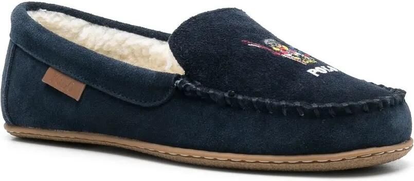 Polo Ralph Lauren Loafers met print Blauw - Foto 4