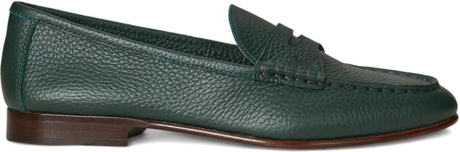 Polo Ralph Lauren Loafers van bewerkt leer Groen