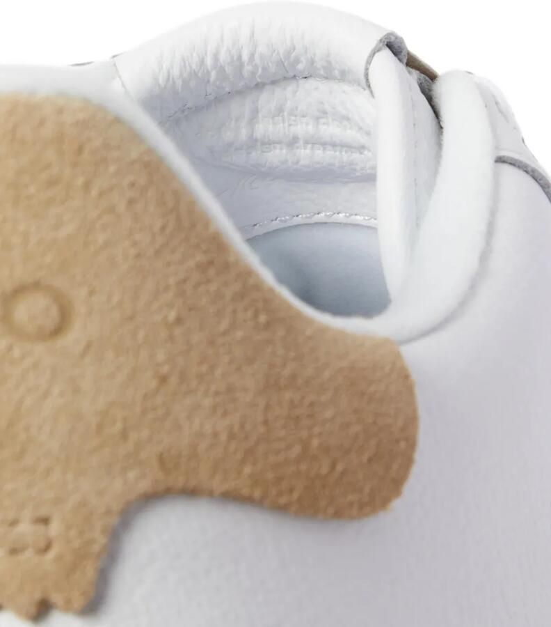 Polo Ralph Lauren logo-embroidered leather sneakers Wit - Foto 2