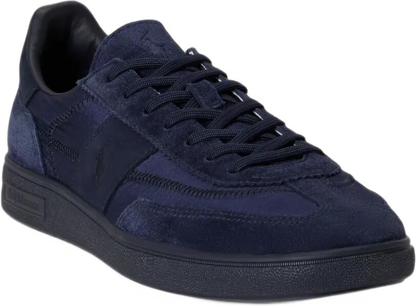 Polo Ralph Lauren logo-embroidered panelled sneakers Blauw - Foto 5