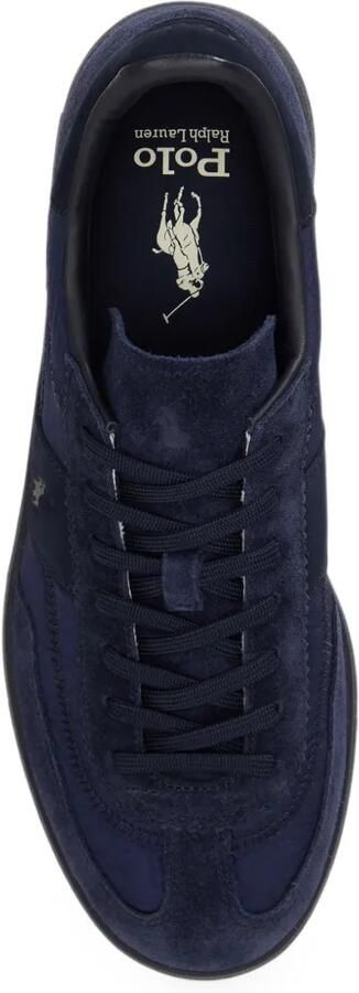 Polo Ralph Lauren logo-embroidered panelled sneakers Blauw - Foto 9