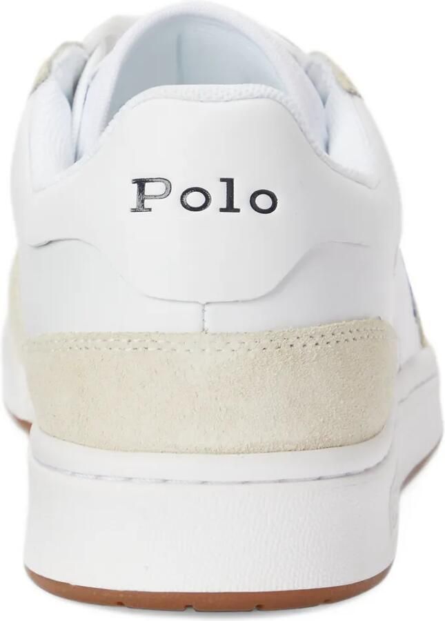 Polo Ralph Lauren logo-embroidered panelled sneakers Wit - Foto 2