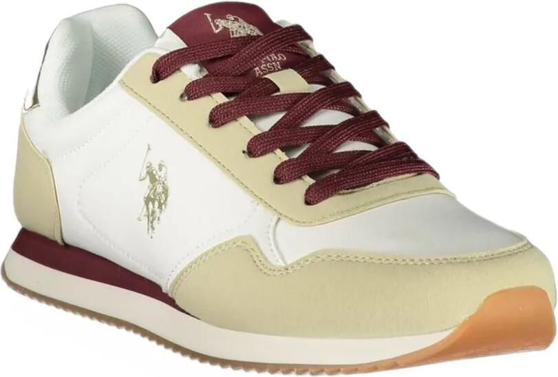 Polo Ralph Lauren logo-embroidered panelled sneakers Wit - Foto 3