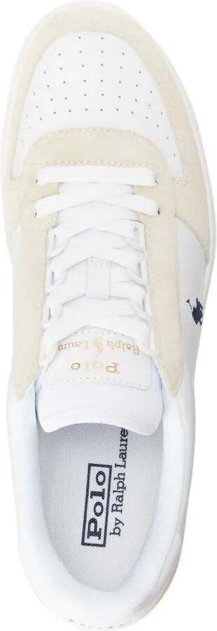 Polo Ralph Lauren logo-embroidered panelled sneakers Wit - Foto 4