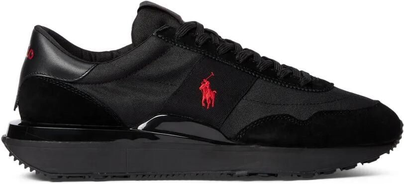 Polo Ralph Lauren Sneakers met logopatch Zwart