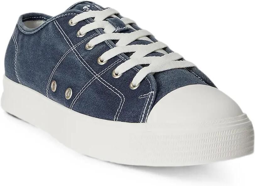 Polo Ralph Lauren Low-top sneakers met contrasterende stiksels Blauw - Foto 3