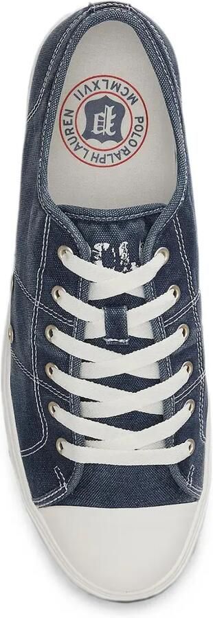 Polo Ralph Lauren Low-top sneakers met contrasterende stiksels Blauw - Foto 4