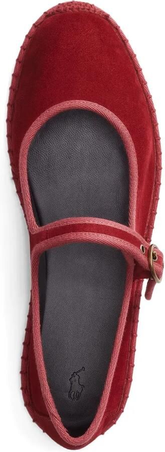 Polo Ralph Lauren Mary Jane ballerina's Rood - Foto 4