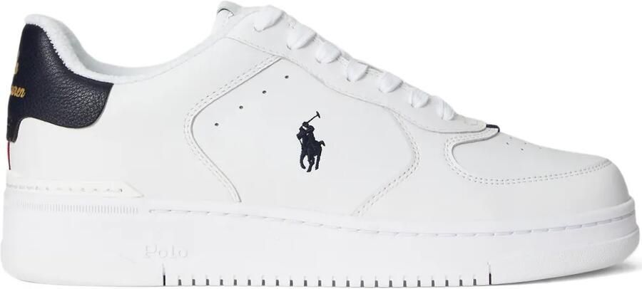 Polo Ralph Lauren Master Park leren sneakers Wit