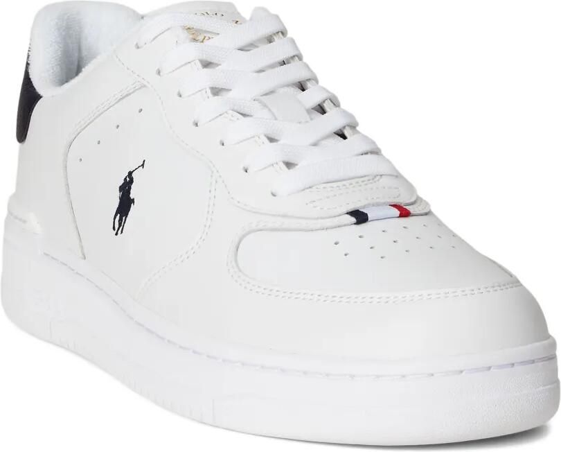 Polo Ralph Lauren Master Park leren sneakers Wit - Foto 4