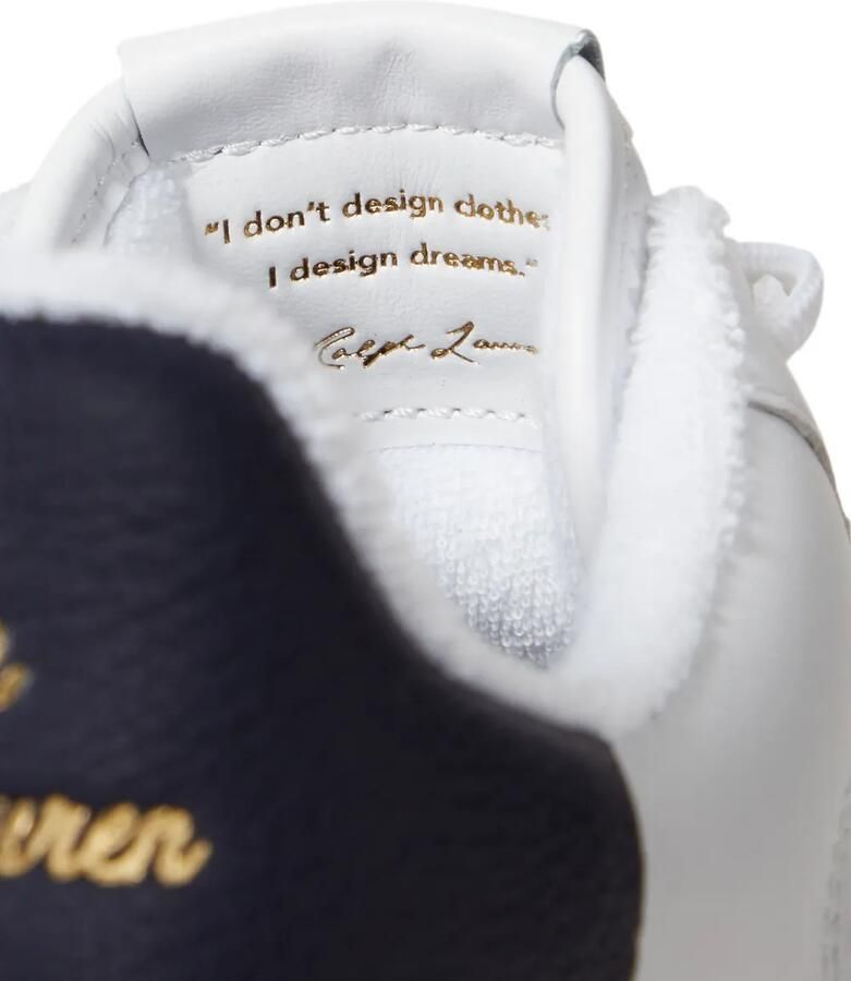 Polo Ralph Lauren Master Park leren sneakers Wit - Foto 2