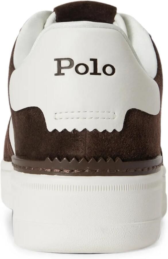 Polo Ralph Lauren Masters Court leren suède sneakers Bruin - Foto 4