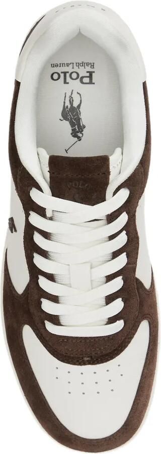 Polo Ralph Lauren Masters Court leren suède sneakers Bruin - Foto 5
