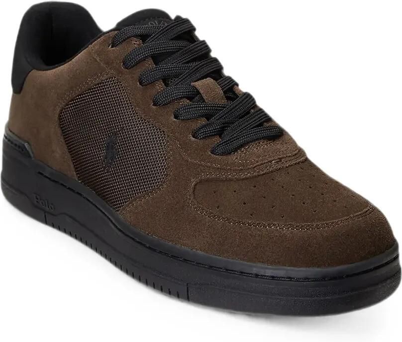 Polo Ralph Lauren Masters Crt perforated panelled sneakers Bruin