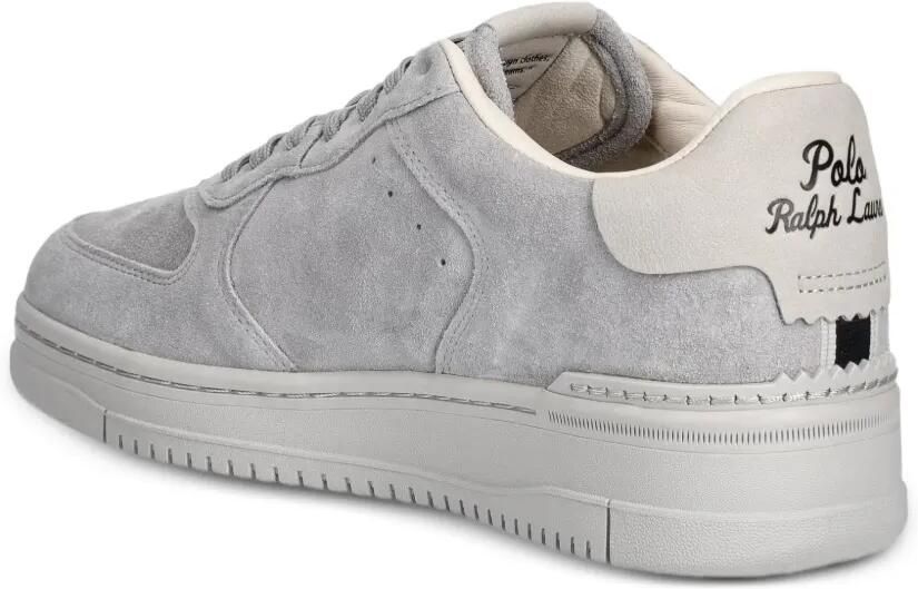 Polo Ralph Lauren Mastr Ct Rib logo-embroidered suede sneakers Grijs - Foto 2