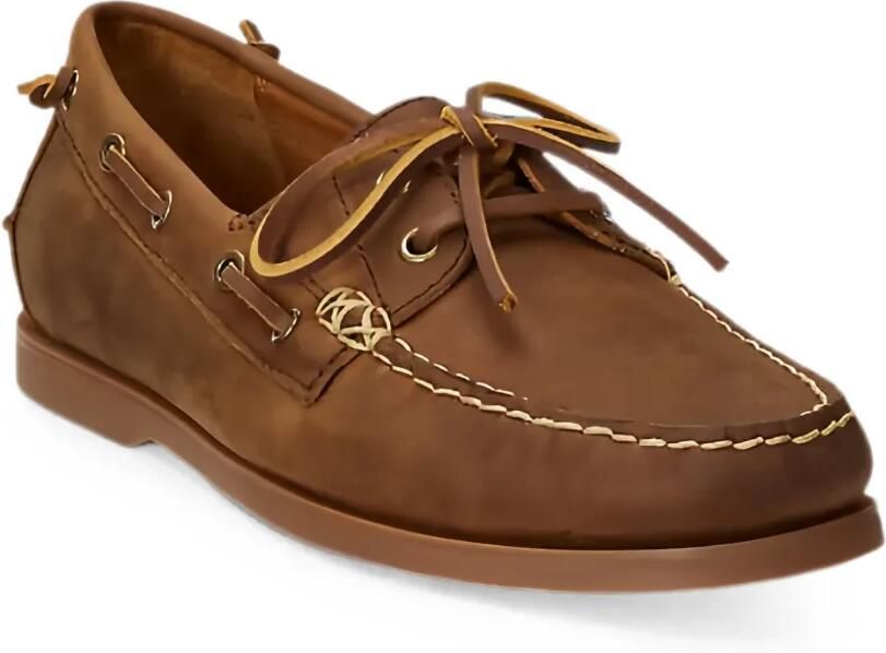 Polo Ralph Lauren Merton bootschoenen met stiksels Bruin - Foto 2