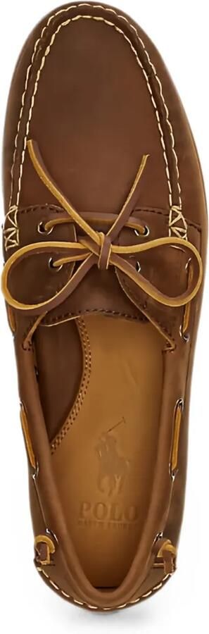Polo Ralph Lauren Merton bootschoenen met stiksels Bruin - Foto 3
