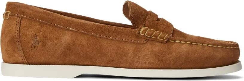 Polo Ralph Lauren Merton suède penny loafers Bruin