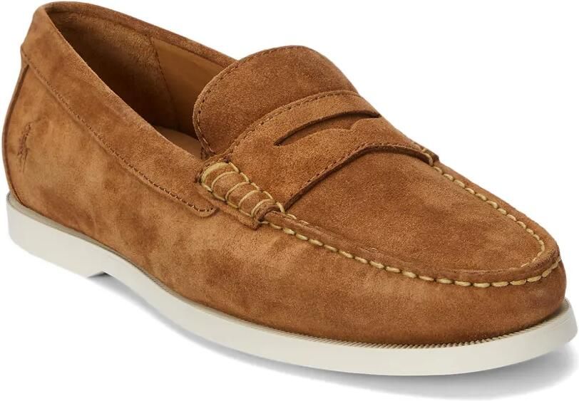Polo Ralph Lauren Merton suède penny loafers Bruin - Foto 3