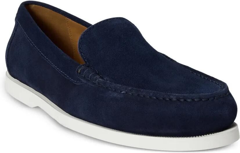 Polo Ralph Lauren Merton suède Venetian loafers Blauw