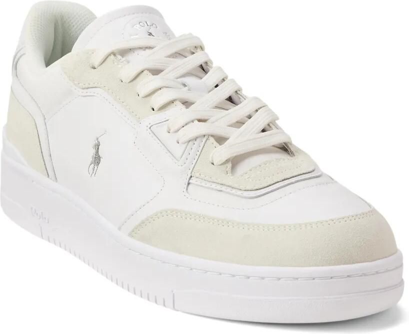 Polo Ralph Lauren Open Masters leren suède sneakers Wit - Foto 2