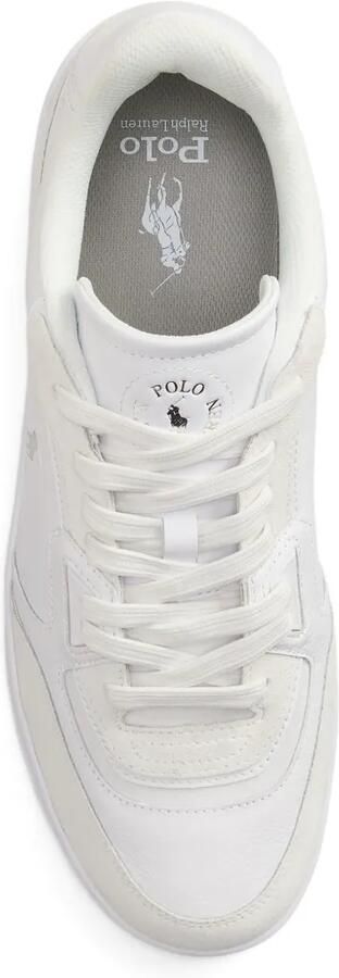 Polo Ralph Lauren Open Masters leren suède sneakers Wit - Foto 4