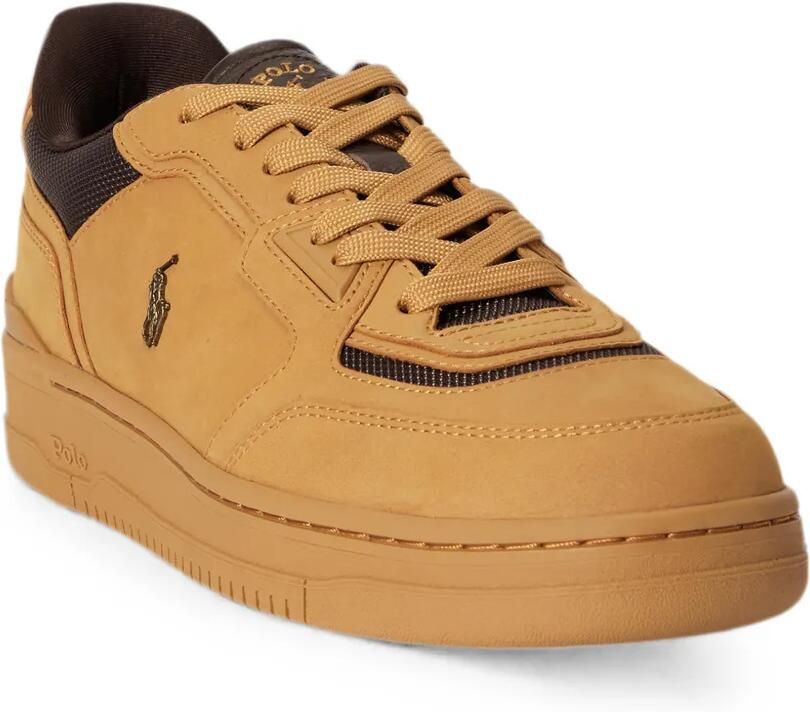 Polo Ralph Lauren Open Masters sneakers met nubuck vlakken Bruin - Foto 2