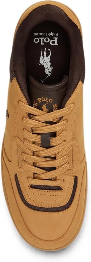 Polo Ralph Lauren Open Masters sneakers met nubuck vlakken Bruin - Foto 4