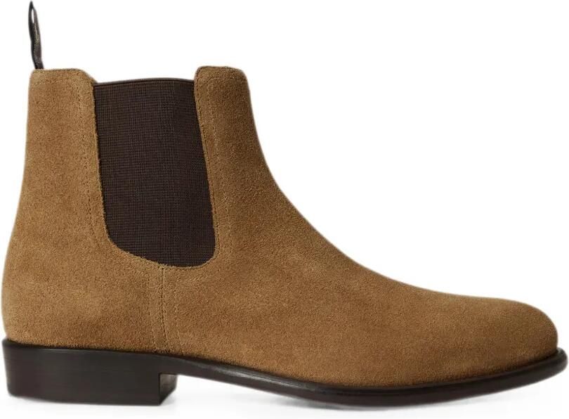 Polo Ralph Lauren Owen suede Chelsea boots Beige