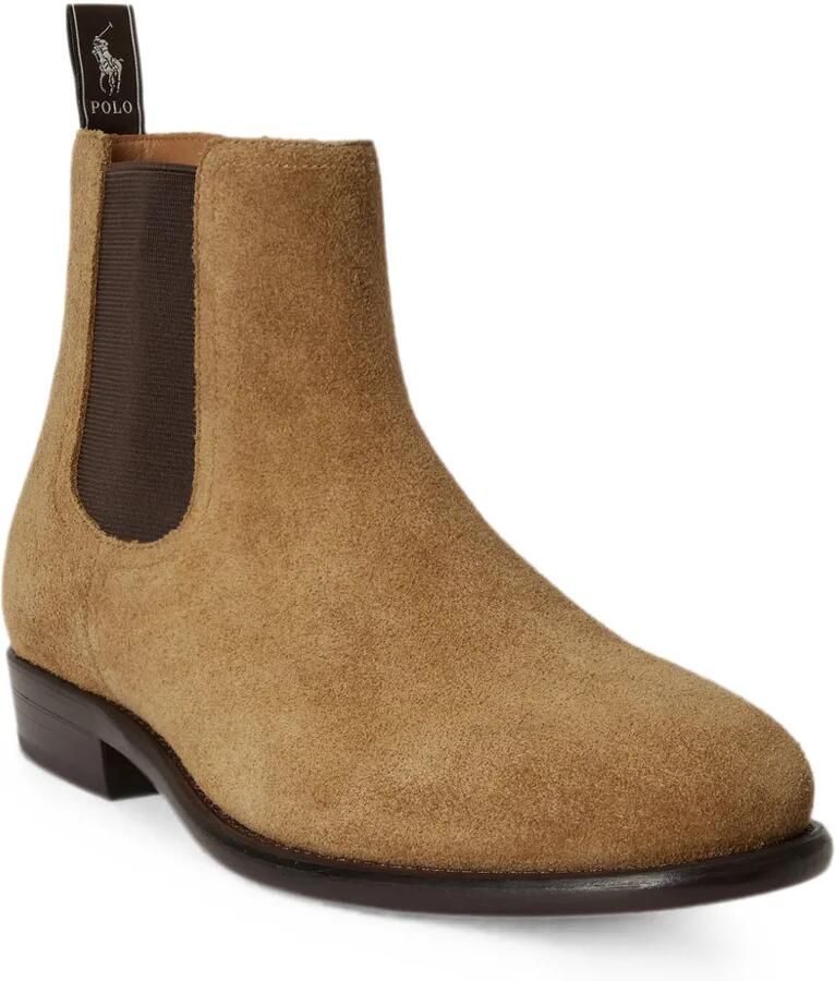 Polo Ralph Lauren Owen suede Chelsea boots Beige - Foto 2