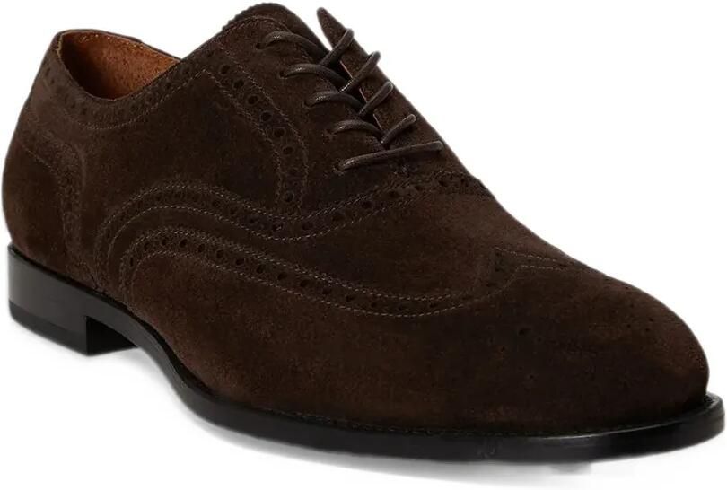 Polo Ralph Lauren Owen suede wingtip shoes Bruin - Foto 2