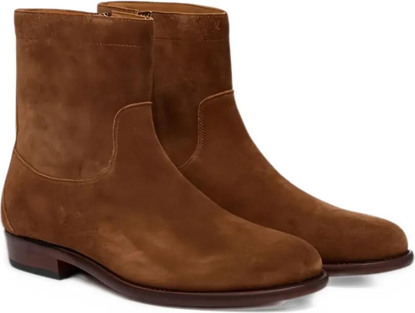 Polo Ralph Lauren Owen zip-fastening ankle boots Bruin - Foto 4