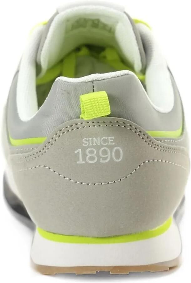 U.S. POLO ASSN. panelled logo-print sneakers Grijs - Foto 2