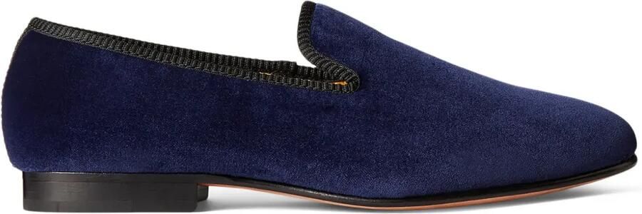 Polo Ralph Lauren Paxton fluwelen loafers Blauw