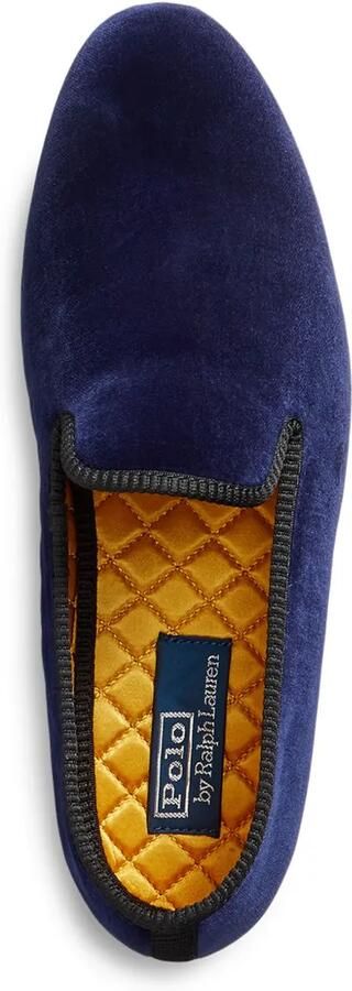 Polo Ralph Lauren Paxton fluwelen loafers Blauw - Foto 4