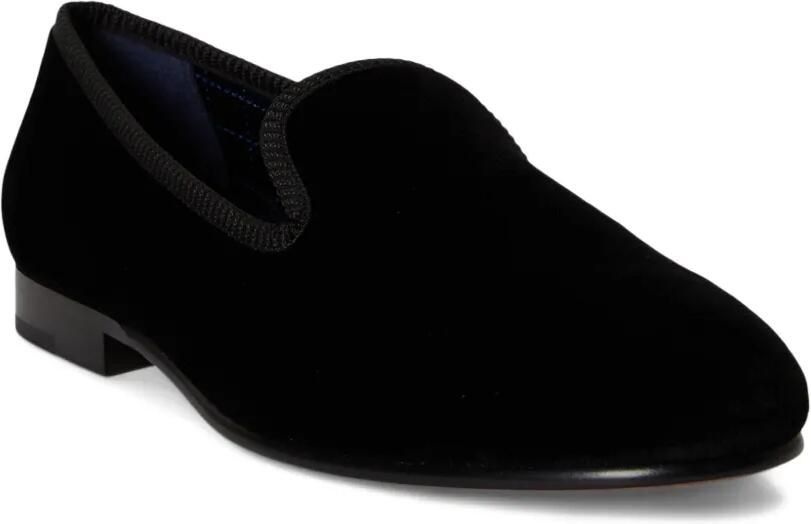 Polo Ralph Lauren Paxton fluwelen slippers Zwart - Foto 3