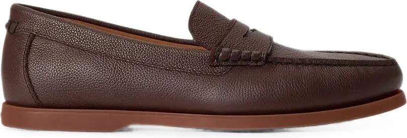 Polo Ralph Lauren Penny loafers met textuur Bruin - Foto 10