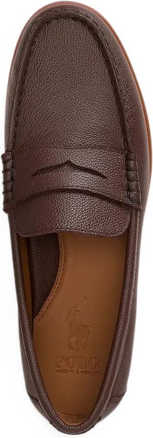 Polo Ralph Lauren Penny loafers met textuur Bruin - Foto 9
